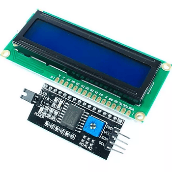 DISPLAY LCD 2X16 CON MODULO I2C