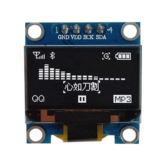 DISPLAY LCD OLED I2C 1.3" 128X64