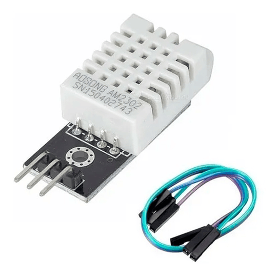 MODULO SENSOR DE TEMPERATURA Y HUMEDAD + JUMPERS REF. DHT22-PCB