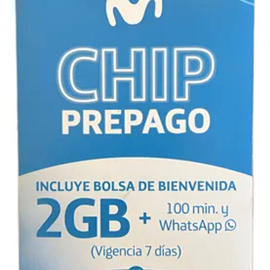 Chip Prepago Entel WOM Movistar Claro 3