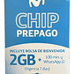 Chip Prepago Entel WOM Movistar Claro - Miniatura 3