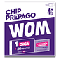 Chip Prepago Entel WOM Movistar Claro - Miniatura 1