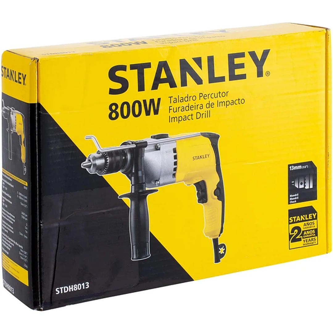 Taladro Percutor Stanley 800W 1
