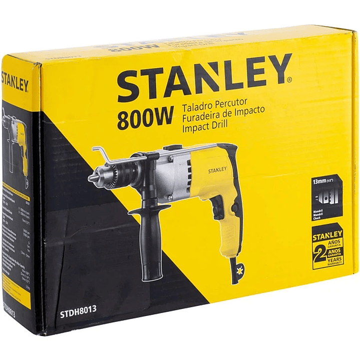 Taladro Percutor Stanley 800W 1