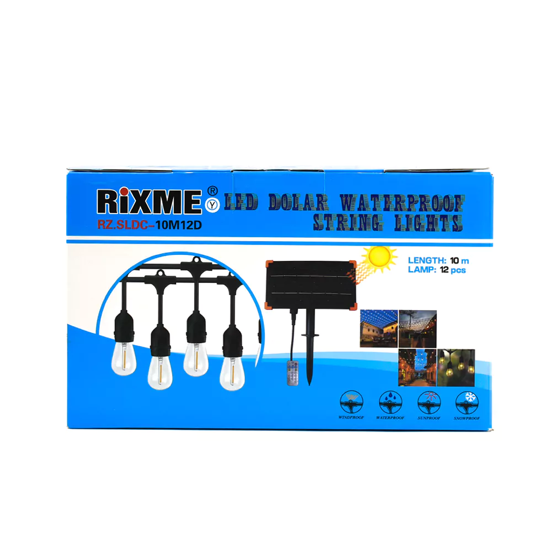 Guirnalda Solar Vintage 10 Metros Rixme 1