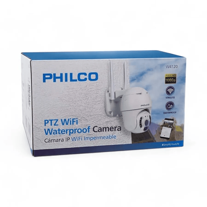 Cámara Philco PTZ Wifi Panorámica Exterior 2