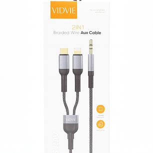 Cable Auxiliar Vidvie 2 en 1