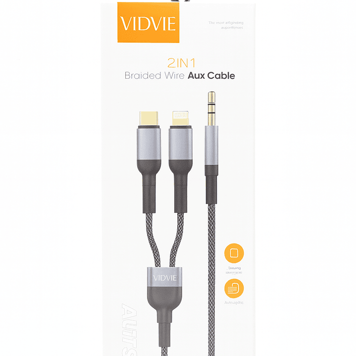 Cable Auxiliar Vidvie 2 en 1 1