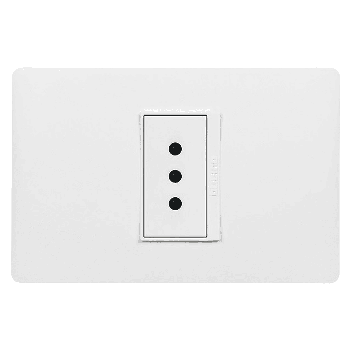 Enchufe Bticino Luzica Simple Embutido Blanco 10A 1