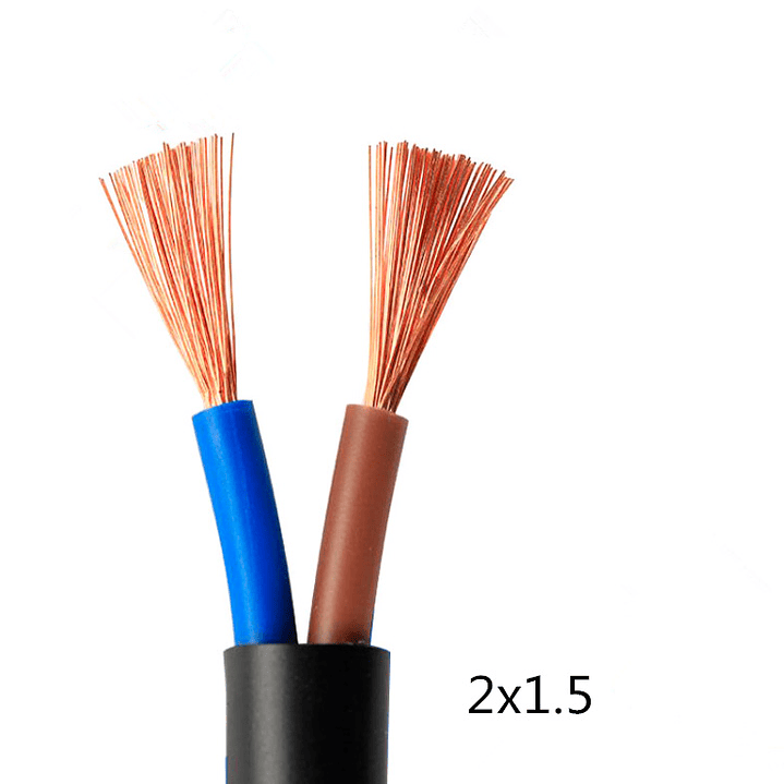 Cable Cordón Eléctrico 2x1.5mm² Metro Lineal 1