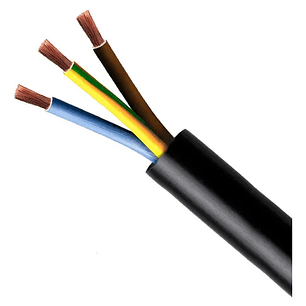 Cable Cordón Eléctrico RV-K 3x2.5mm² Metro Lineal