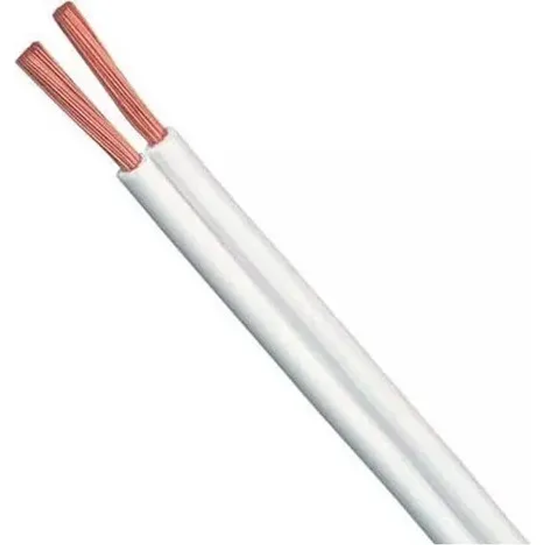 Cable Paralelo 2x1mm² Blanco Metro Lineal 1