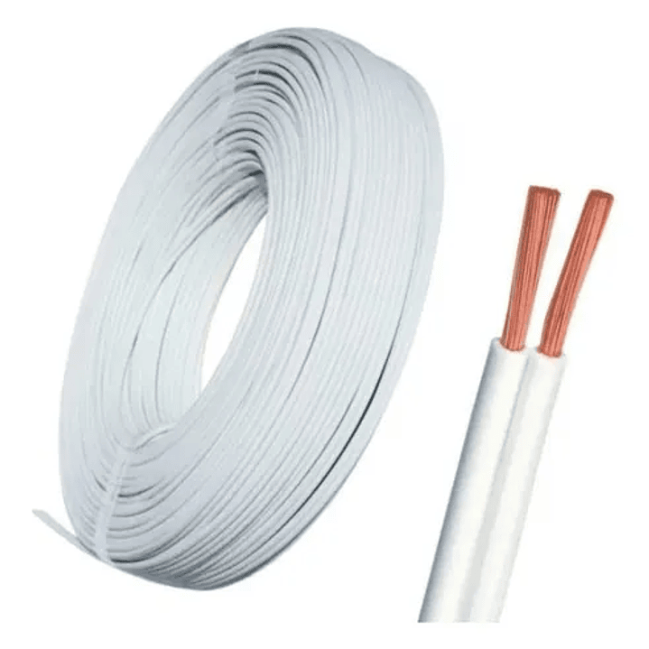Cable Paralelo 2x1mm² Blanco Metro Lineal 2