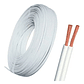 Cable Paralelo 2x1mm² Blanco Metro Lineal - Miniatura 2