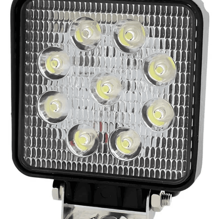 Foco Neblinero 9 Led 27w 12-24V 1
