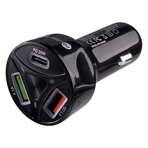 Cargador Auto Quick Charger MLE-003 55W