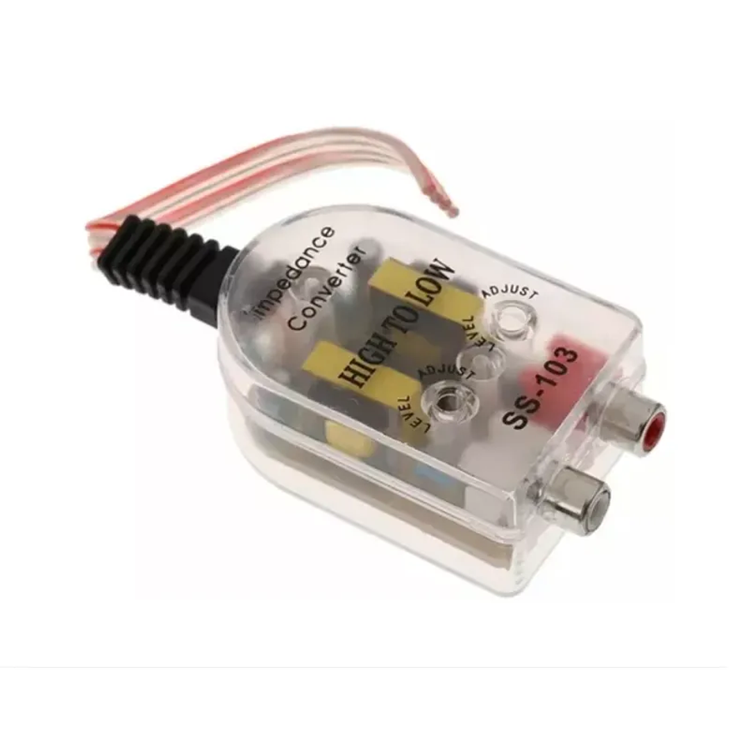 Conversor de Audio Impedancia Auto RCA 1