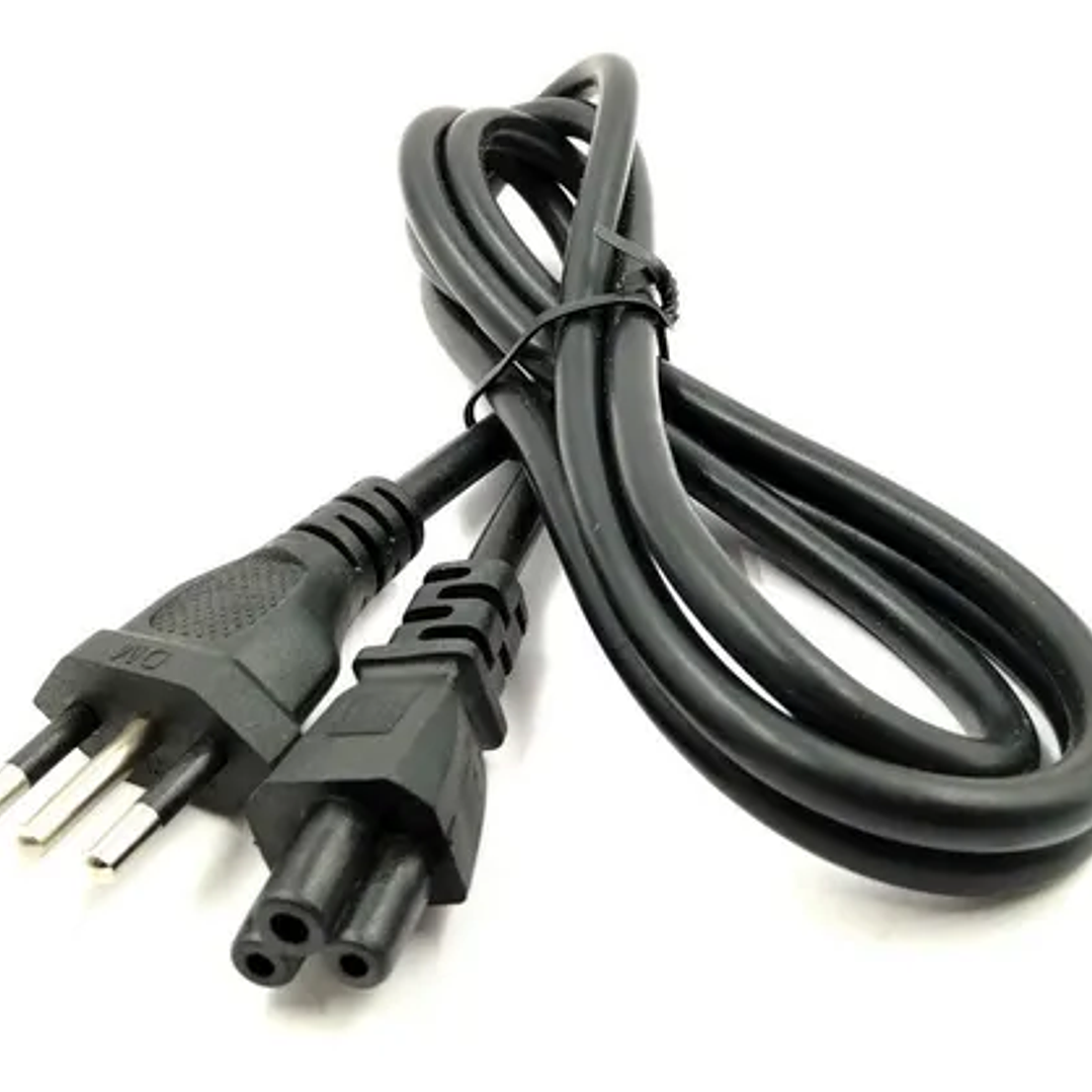 Cable de Alimentación Tipo Trébol (C5) | Tipo 8 (C7) | PC Convencional (C13) 1