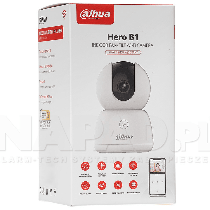 Cámara Wifi Dahua Hero B1 Indoor 3MP Pet Detection 2