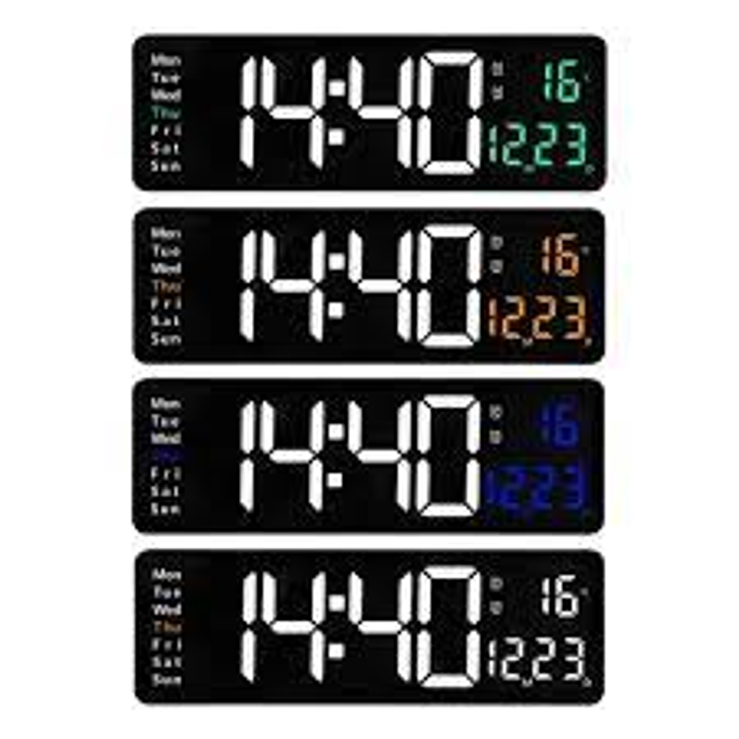 Reloj de Pared Digital Led  1