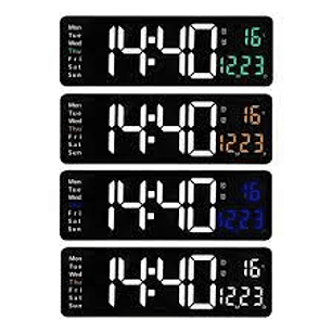 Reloj de Pared Digital Led 