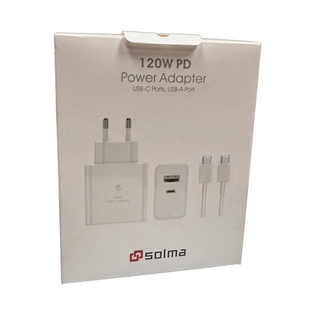 Cargador Turbo USB-C Solma 120W 1