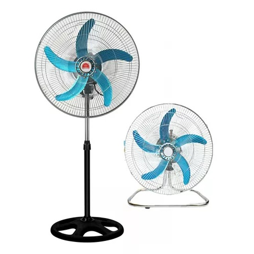Ventilador 3 en 1 Pie Pared Turbo 5 Aspas 1