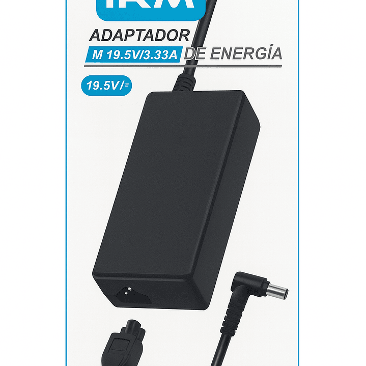 Cargador de Notebook 19.5V/3.33A  1