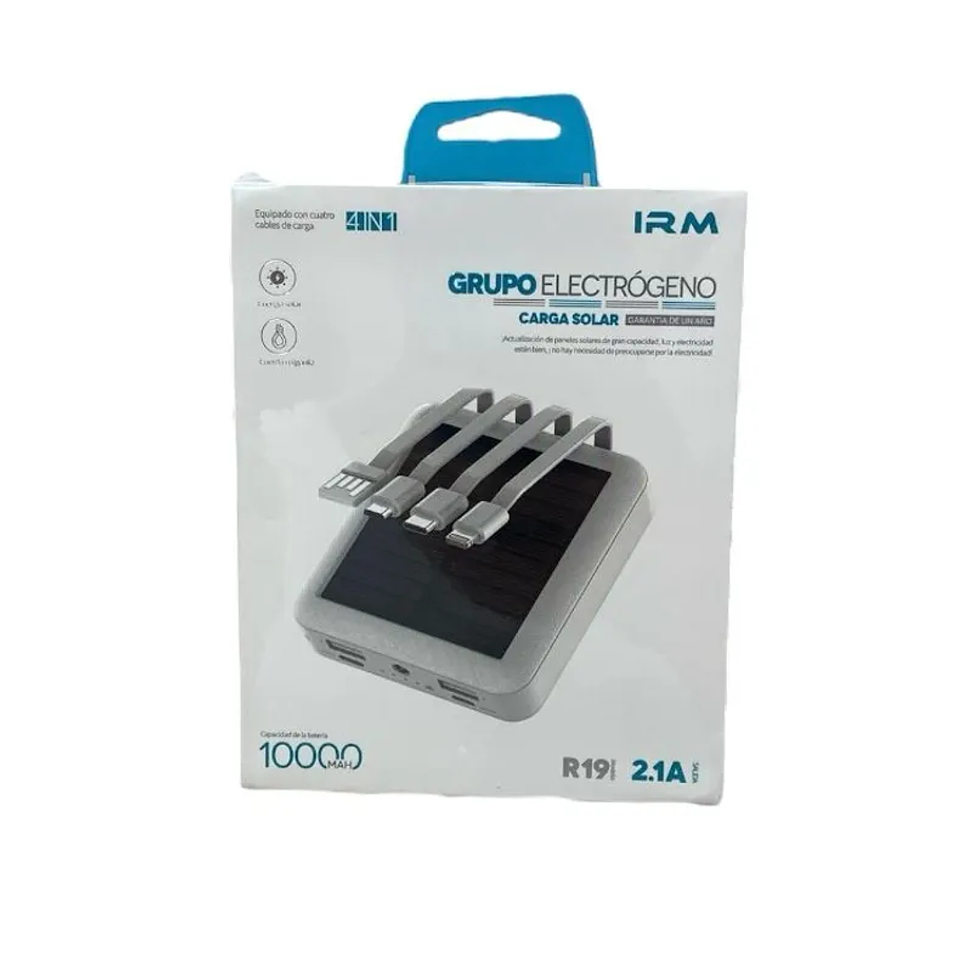 Powerbank Solar 4 en 1 - 10.000 mAh 2