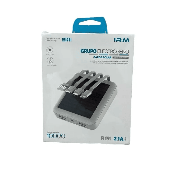 Powerbank Solar 4 en 1 - 10.000 mAh 2