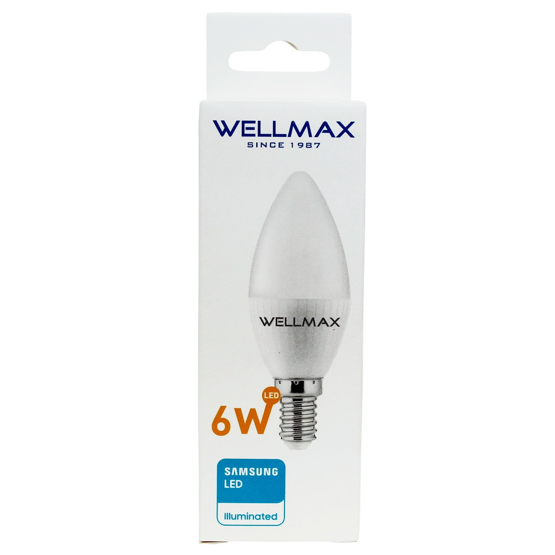 Ampolleta Wellmax Vela E14  2