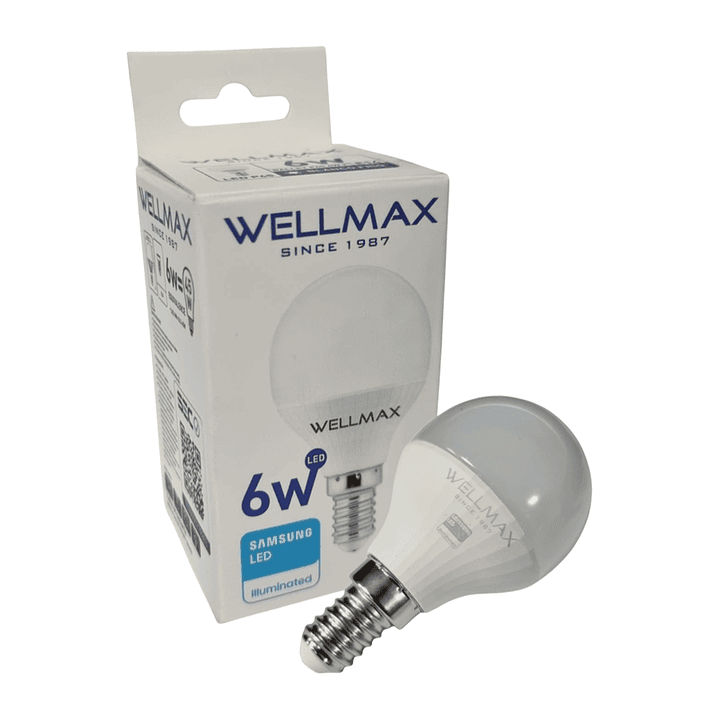 Ampolleta Wellmax Bola E14 2