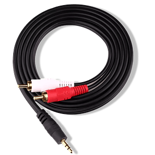 Cable Auxiliar 3.5mm a RCA 2x1