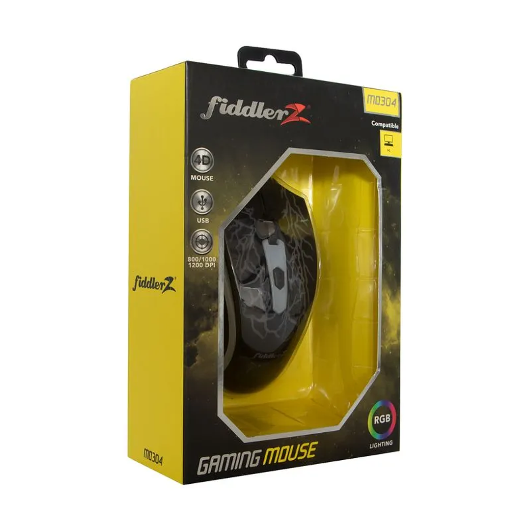 Mouse Gamer Fiddler RGB 1