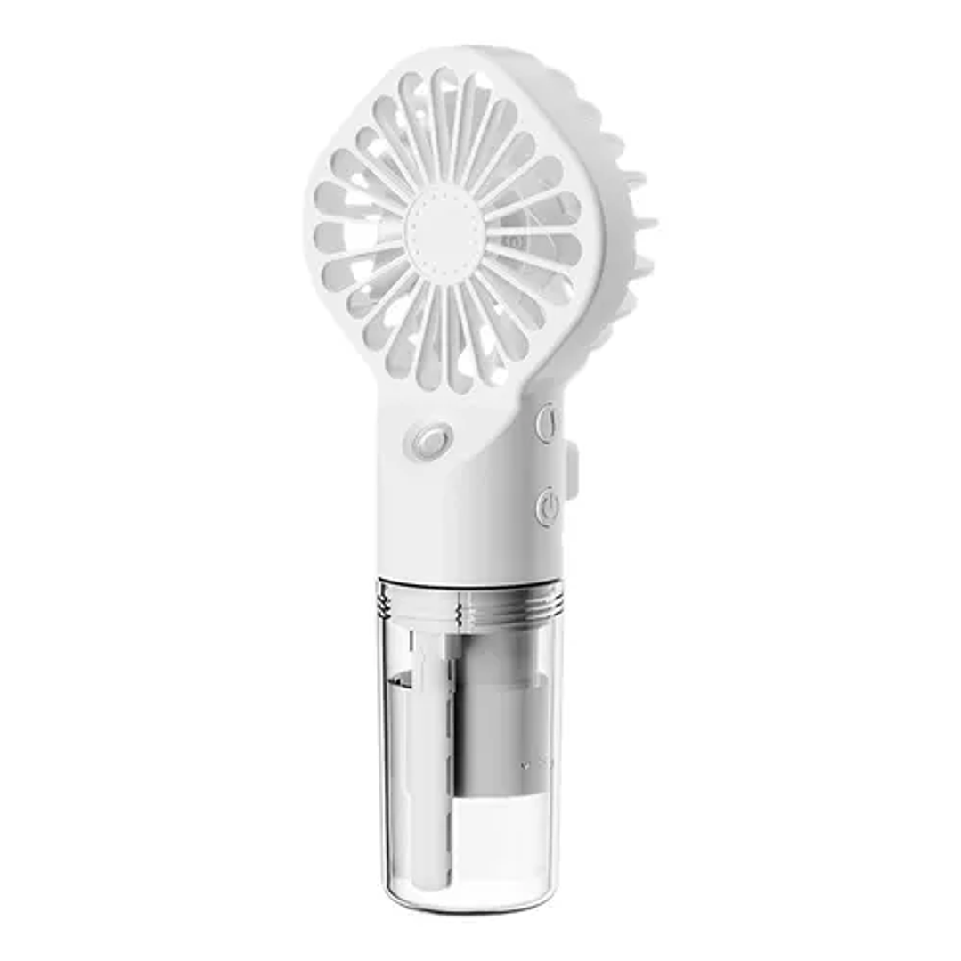 Mini Ventilador de Mano Recargable con Nebulizador 3