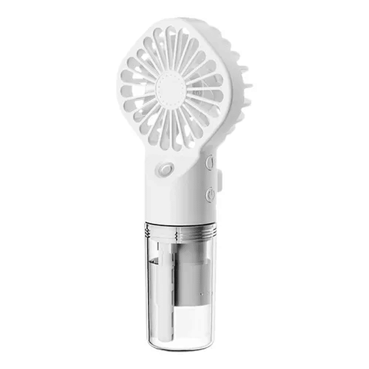 Mini Ventilador de Mano Recargable con Nebulizador 3