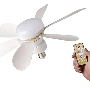 Ampolleta Led con Ventilador 5 Aspas