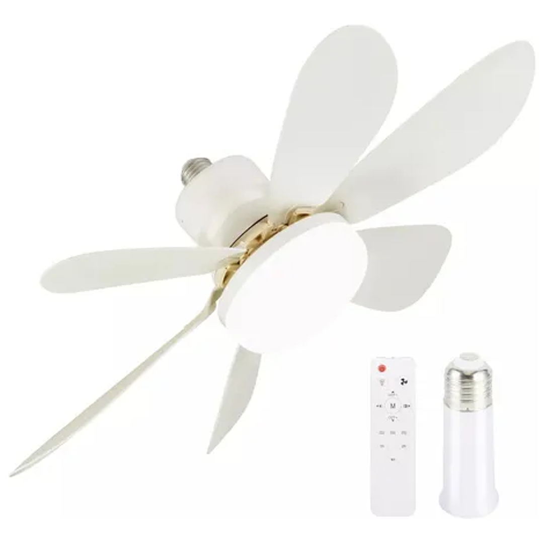 Ampolleta Led con Ventilador 5 Aspas 2