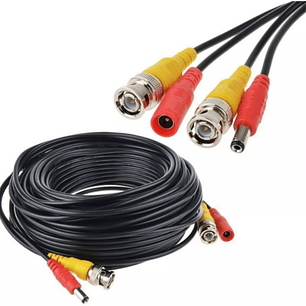 Cable BNC + DC para Cámaras de Seguridad