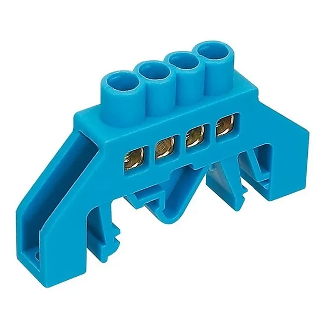 Regleta de Conexión Rieldin 4 Polos Colores 2