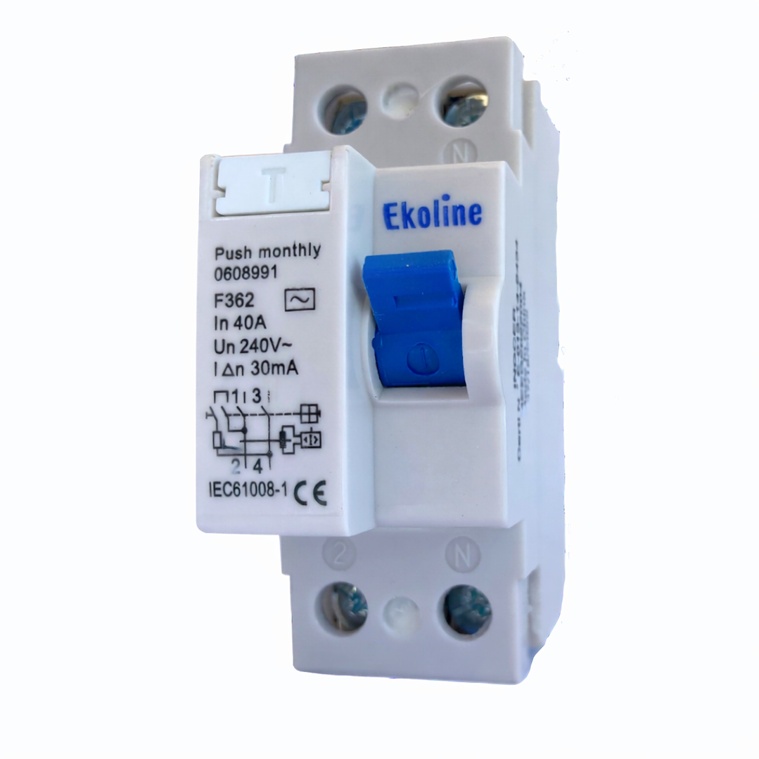 Interruptor Diferencial Ekoline 2x40A  1