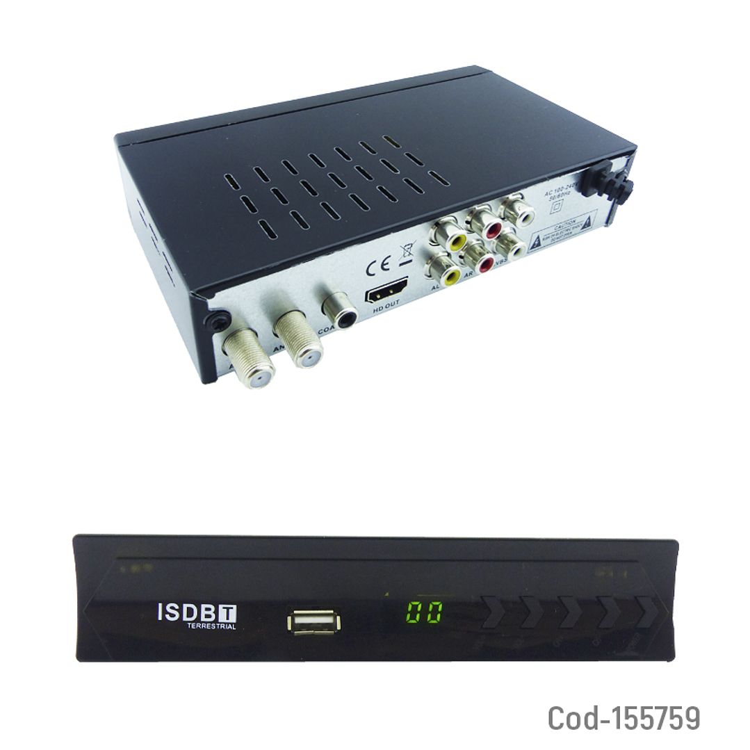 Sintonizador Decodificador Digital ISDB-T  2