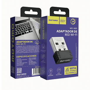 Adaptador de Red Wifi Motomo 