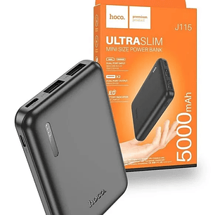 Cargador Portátil Hoco 5.000mAh UltraSlim
