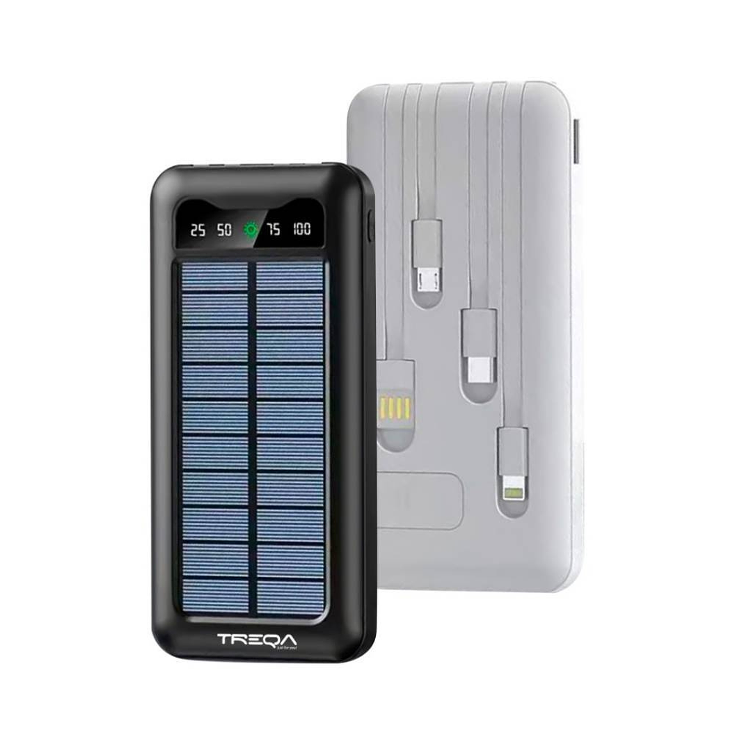 Cargador Portátil Treqa 10.000mAh Solar 1