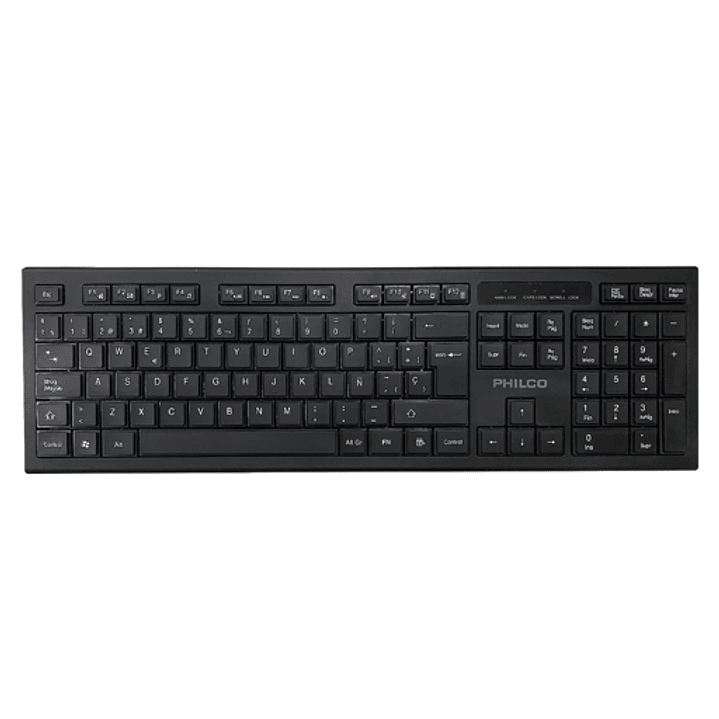Teclado Inalámbrico Philco W601N 1