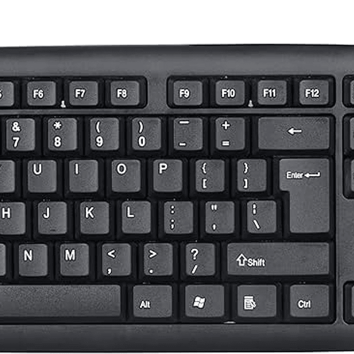 Teclado USB Alámbrico Genérico KB-001 1