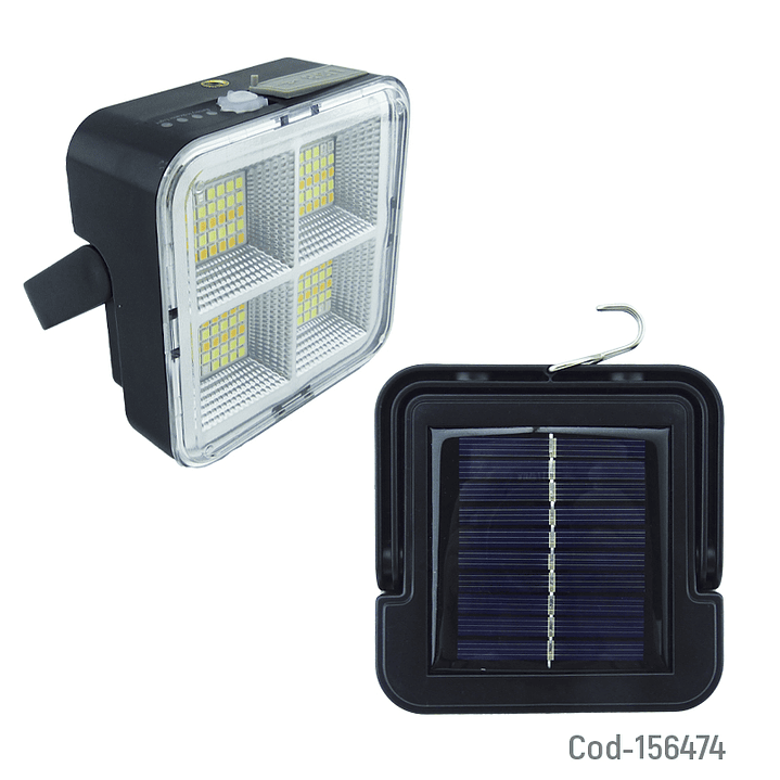 Proyector Solar LED Mini Modelo R05 De 112 LED 2