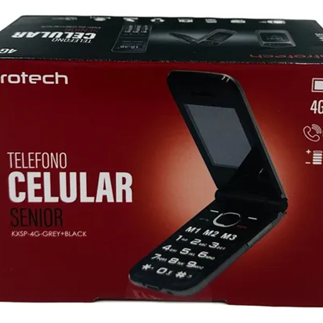 Celular Senior 4G Introtech Doble Pantalla 3