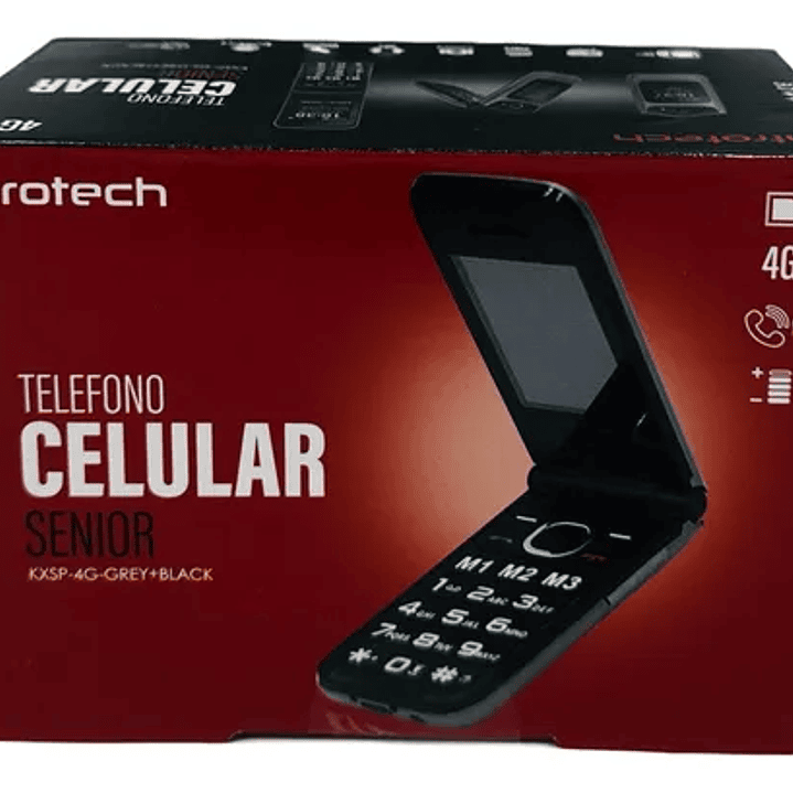 Celular Senior 4G Introtech Doble Pantalla 3